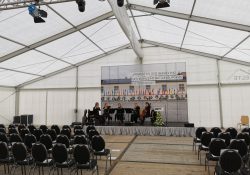 Die Musikerinnen bei bei der Probe