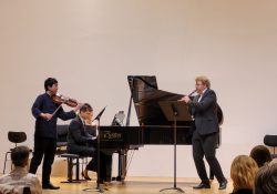 Delin Pai, Viola – David Sigel, Klarinette – Zeno Schmid, Klavier