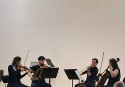 Annie Urbaniak und Diego Vilela, Violine – Greta Gabriel, Viola – Lara Gabriel, Violoncello